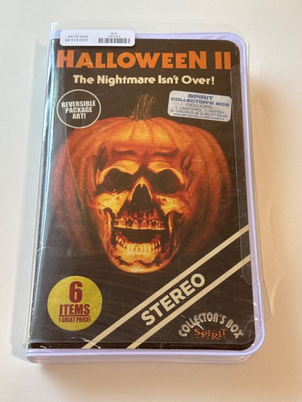 Halloween II Collectors Box With Lanyard Patch Decals & Buttons - Spirit Hallowe